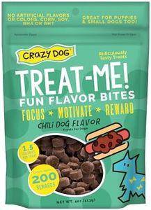 Crazy Dog Treat-Me! Mini Treats: Chili Dog - 4 oz.