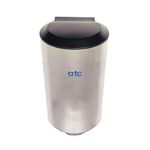 ATC CUB High Speed Hand Dryers Wall Mounted Warm Air Automatic 3 Colours (Brushed Steel)
