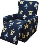 YXZN Stretch Recliner Couch Cover 4-Pieces 1Seat Recliner Chair Slipcovers with Pockets Sofa Cover Recliner Lazy Boy Furniture Protector for Living Room (Color : #25)