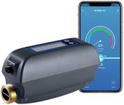 Haozee WiFi Smart Water Valve and Automatic Shutoff,Water Consumption Monitoring and LCD Screen Display of Water Flow Rate,Built in Rechargable Battery, for DN20 3/4-Inch Diameter Pipe