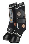 LeMieux Conductive Magno Horse Boots - Magnetic Therapy Conductive Boots Protective Gear and Training Equipment - Equine Boots, Wraps & Accessories (Black/Medium)