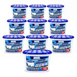 ANSIO Dehumidifier Disposable Pack of 10 Room Moisture Absorber Condensation Remover De Humidifiers for Damp, Mould in Home, Bathroom, Window, House, Kitchen, Wardrobe, Bedroom Interior Moisture Traps