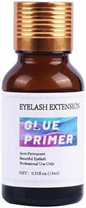 Eyelash Extension Lash Primer - 15ml Eyelash Primer Lash Extension Primer,Easily Removes Proteins and Oils/Oil Free/Longer Extension Retention, Lash Supplies