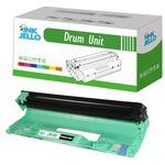 InkJello Drum Unit For Printer, Compatible with Brother DCP-1510 DCP-1512 DCP-1610W DCP-1612W HL-1110 HL-1112 HL-1210W HL-1212W MFC-1810 MFC-1910 MFC-1910W DR1050 (Single-Pack)