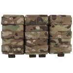 WarmHeartting MOLLE Triple 5.56mm Magazine Pouch with Mag Pouch Insert Set, Mag Carrier Holder Pocket for Tactical