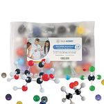 OLD NOBBY Organic Chemistry Model Kit Set Supplementary Kit 118 Pieces - Molecular Model Kit for Students and Teachers with Atoms and Bonds - Gifts for Kids 10-15