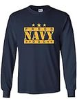 Proud Navy Dad Long Sleeve T-Shirt 