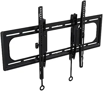 SANUS Tilting TV Wall Mount for Large TVs Up to 90” - Premium Tilt Mount w/Universal Fit - Smooth 5.7" Extension Allows for Cable Management - Includes Hardware & Drill Template for Easy Install