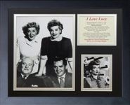 Legends Never Die I Love Lucy Group Framed Photo Collage, 11 by 14-Inch