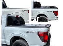 Cheetah Flip Back Hard Trifold Tonneau Cover Compatible with F150 6.5ft 2015-2025