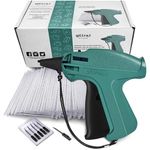 GILLRAJ® Price Tagging Gun for Clothing【Not a Stitch Gun】Jumbo Pack 5000pcs 2" Long Barbs & 6 Needles, Hang Tag Attacher Gun for Retail Consignment Garage Yard Sale