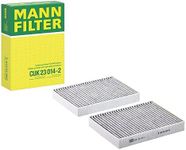 Mann Filter CUK 23 014-2 Automotive Cabin Air Filter with Activated Carbon, Car & Truck Passenger Compartment OEM Filter Replacement for BMW: X5, X7, 530i, and more