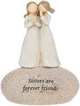 Angels Sisters are forever friends Sentimental Pebble Gift