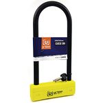 Urban UR120310 Security U-Lock for Motorcycles and Bicycles, High Security Level, Bicycle Lock, Motorcycle Lock anti theft,18 mm Diameter (120 mm x 310 mm/ 4.72 inch x 12.20 inch)