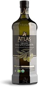 Atlas 1 LT Cold Press Extra Virgin Olive Oil with Polyphenol Rich from Morocco | Newly Harvested Unprocessed from One Single Family Farm | Moroccan Organic EVOO Trusted by Michelin Star Chefs