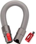 Wingsflying Extension Hose and Trigger Lock for Dyson - Flexible Hose and Switch Holder for Dyson V15 V11 V10 V8 V7 Detect Torque Drive Absolute Animal Motorhead Vacuum Cleaner(Not for Outsize)