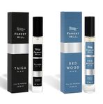 Forest Hill Set of 2 Premium Fragrance, Taiga & Redwood, Long Lasting Men Perfume (10ml Each)