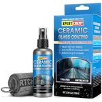 XPERTCHEMY Ceramic Glass Coat Protectant, Hydrophobic Protective Formula, Long-Lasting and Durable Ceramic Coating, Advanced Rain Windshield Water Repellent for Cars, Mirrors and Other Glass Surfaces