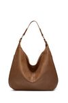 Ashioup Women's Tote Bag Vintage PU Leather Handbags for Women Hobo bags Tote Shoulder Bag with Zipper (Coffee)