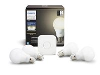 Hue White A19 Starter Kit (Compatible with Amazon Alexa, Apple Home Kit and Google Assistant)