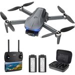 TEEROK T12S GPS Drone with 2-Axis Gimbal 4K EIS Camera for Adults, 5G WiFi Transmission RC Quadcopter, 52mins Flight Time, Brushless Motor, Follow Me, Auto Return Home
