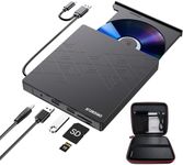 ORIGBELIE External CD DVD Drive, CD