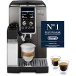 DeLonghi Dinamica Plus Fully Automatic Coffee Machine, Original Italian Brand, 24+ Hot & Cold Coffee Options, Patented LatteCrema Technology, Direct Bean to Cup, 15 Bar Pressure, ECAM380.95.TB