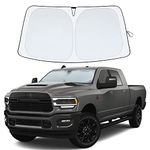 EcoNour Windshield Sunshade for Ram Pickup Truck