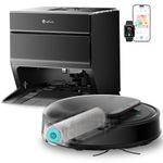 Lefant M5 Pro LiDAR Robot Vacuum and Mop, 18000Pa Suction, PSD 2.0 Smart Obstacle Avoidance, All-in-One Robot Vacuum 120 Day Self-Emptying, Auto Mop Washing, Drying&Refilling, Supports 2.4G/5G WiFi