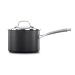 Calphalon Classic 3.5 Qt. Sauce Pan with Lid, Hard-Anodized Nonstick Cookware with AquaShield Technology, Dishwasher & Oven Safe