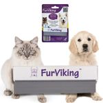 Furviking Pet Hair Remover | Reusable Cleaning and Detailing Tool for Dog and Cat Fur Removal | Easily Cleans Pet Fur from Your Home, Sofa, Bed, Carpet and Car