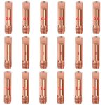 WWZMDiB 18 Pcs MIG Torch Contact Tip For Mig Welding Torch, Mig Welder, Tweco Binzel or Clarke, Copper 0.030'' (0.8mm) 6Pcs + 0.039'' (1.0mm) 6Pcs + 0.047'' (1.2mm) 6Pcs