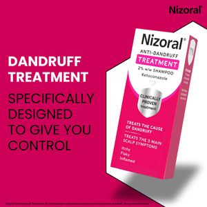 Nizoral Anti-Dandruff Shampoo with Ketoconazole, 100ml – Itchy Scalp Treatment