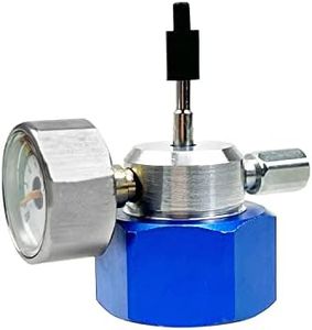 YIGUCS Airsoft Propane Filling Adapter for Green Gas with Pressure Gauges and Thimble Protective Cover Use with Propane Camping Tank