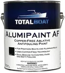 TotalBoat Alumipaint AF Aluminum and Pontoon Boat Bottom Paint (Black, Gallon), 1 Gallon (Pack of 1)