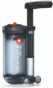 Katadyn Hiker Pro Hand Pump Water Filter for Backpacking, Camping, Emergency Survival