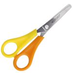 Westcott E-21593 00 Kids Scissor Lefty witch cm-scale, blunt tip, 5"/13 cm, red/yellow