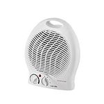 Warmlite WL44002 Thermo Fan Heater with 2 Heat Settings and Overheat Protection, 2000W, White