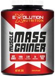 EVOLUTION NUTRITION Muscle Mass & Weight Gainer With High Calories 1180 for Bulk Gain for Pre & Post Workout with Digestive Enzymes (Cafemocha 3 KG/6.6LBS)