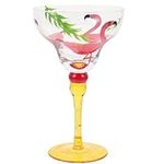 Luxshiny Flamingo Cocktail Glass Cr
