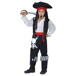 Wicked Costumes Boys Captain Blackheart Pirate Fancy Dress Costume - Large (8-10 Years)