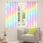 Erosebridal Rainbow Window Curtains