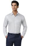 Van Heusen Men's Fitted Shirt (VHSFRSLBM30619_Off White 39)