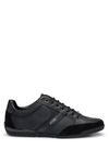 BOSS Male Saturn_Lowp_mx A_N Sneaker Black 14 UK