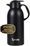 Large and Heavy Thermal Coffee Cara