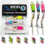 IRON DECOY Spoon Fishing Lures, 3 P