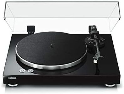 Yamaha TT-S303 Turntable with Switchable Phono/Line Output and Belt Drive, Black