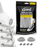 Xpand No Tie Shoelaces System with Elastic Laces - One Size Fits All Adult and Kids Shoes