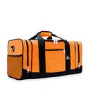 Everest 020-OG/BK Sporty Gear Bag, Orange, One Size