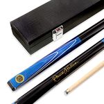 BCE Ronnie O`Sullivan MERLIN 2pc Ash Pool Snooker Cue & HARD CASE - 9.5mm Tip